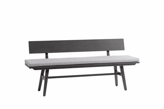 Canbria Bench with Back (KD)