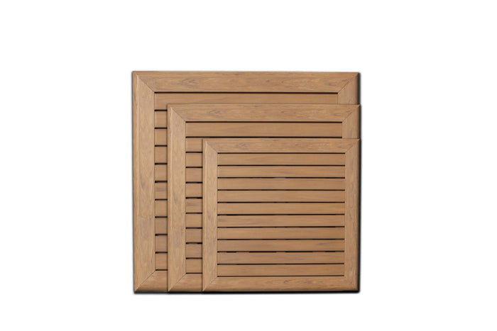 Durawood 32″ x 32″ Sq Table Top Teak