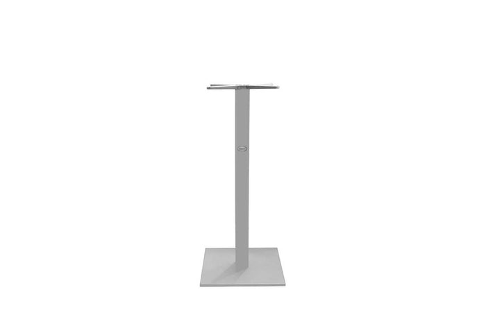 New Rome Sq Bar Table Base (KD) Silver