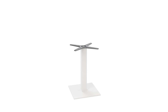 New Rome Sq Table Base (KD) White