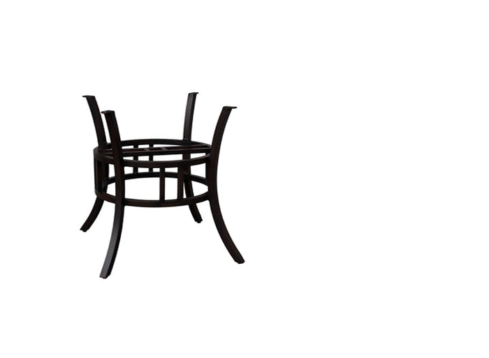 Hamilton Dining Table Base (for 48"Round Top w/UH) Aluminum w/Adjustable Legs