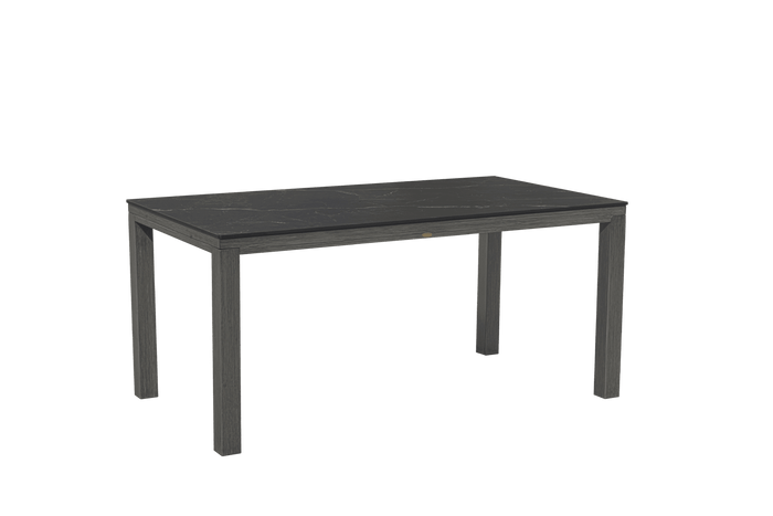 Laguna 71"x36" Rect Sintered Stone Dining Table w/UH