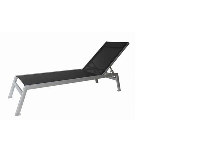 Lucca Adjustable Lounger w/ Batyline Sling & Aluminum