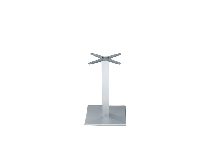 New Rome Sq Table Base (KD) Silver