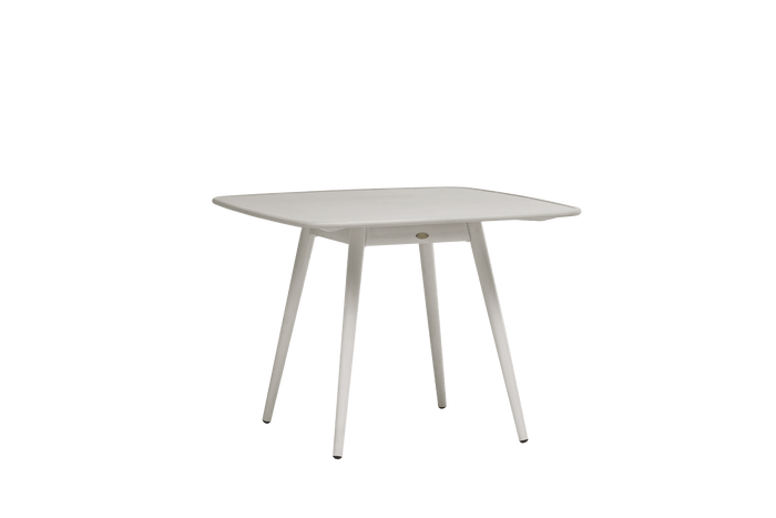 Alinea 39″ Sq Dining Table W/UH Whitewash