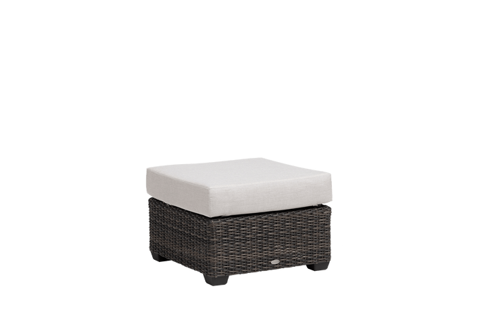 Coral Gables Ottoman (Rusty Umber)