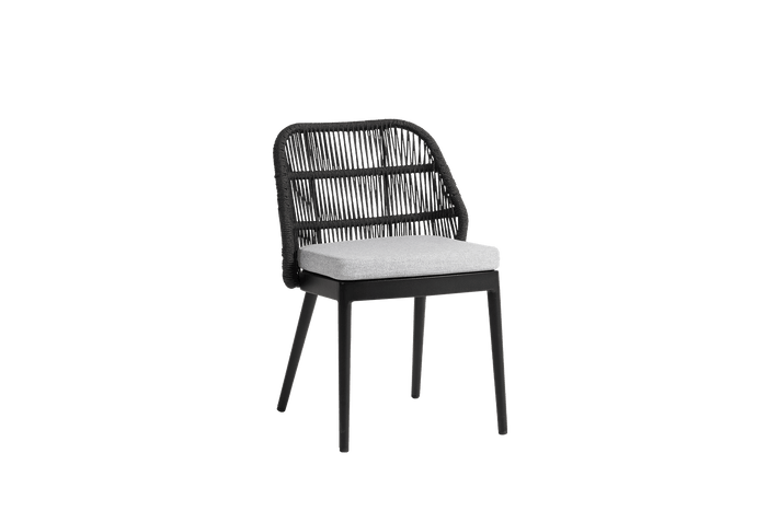 Las Colinas Dining Chair Charcoal