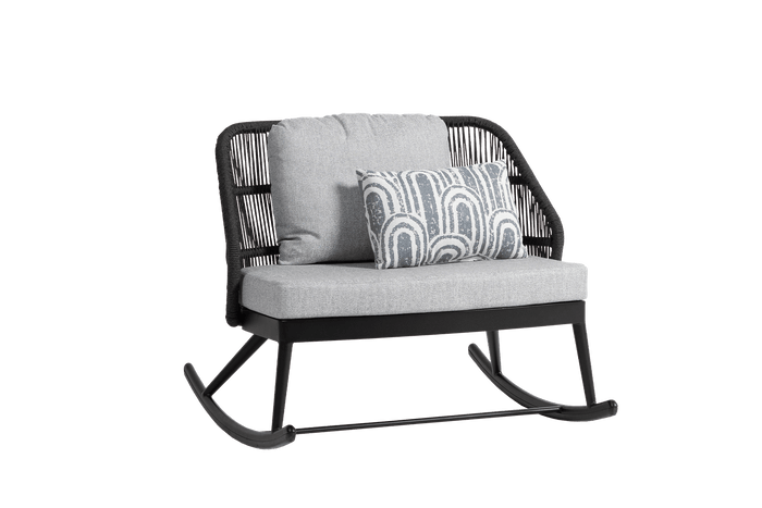 Las Colinas Rocker (Charcoal)