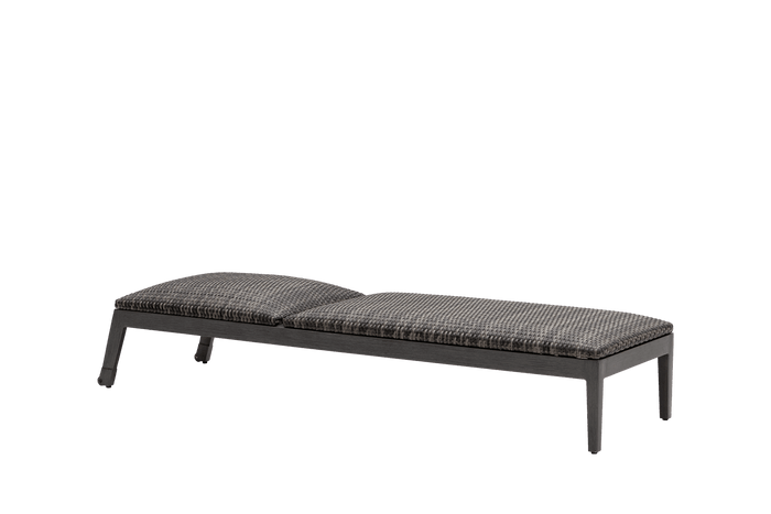 Biltmore Adjustable Lounger (W/Wheels) Opal Grey
