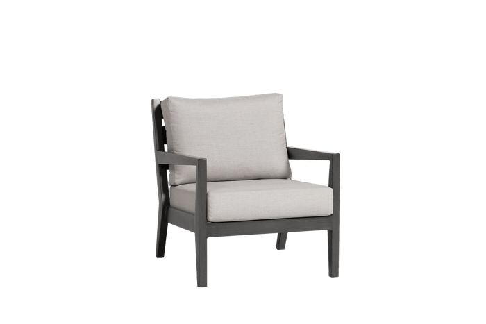 Lucia Club Chair (Opal Grey)