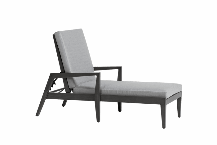 Lucia Adjustable Lounger Opal Grey