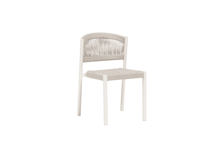 Naples Dining Side Chair Oat Milk