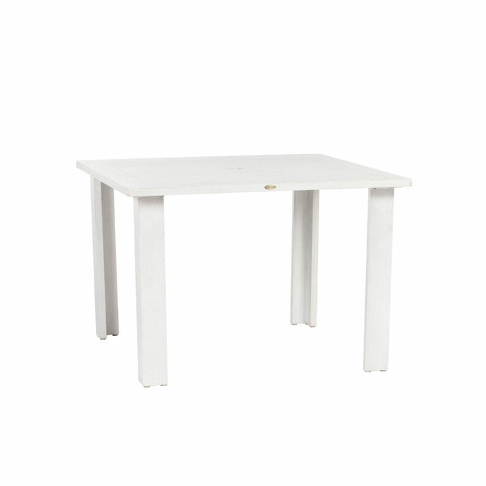 Limo 43" Square Dining Table W/Umbrella Hole