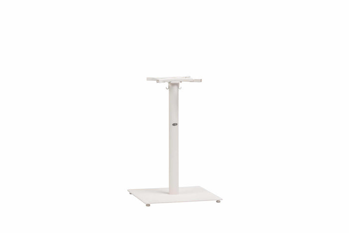 Pismo Counter Table Base Square, 76 LBS Base + Small Spider White