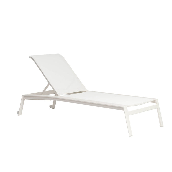 Lyon Lounger (Batyline White)
