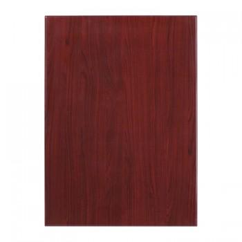 30'' X 42'' RECTANGULAR RESIN MAHOGANY TABLE TOP [TP-MAH-3042-GG]