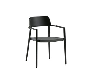 Jordan Dining Arm Chair (Black)