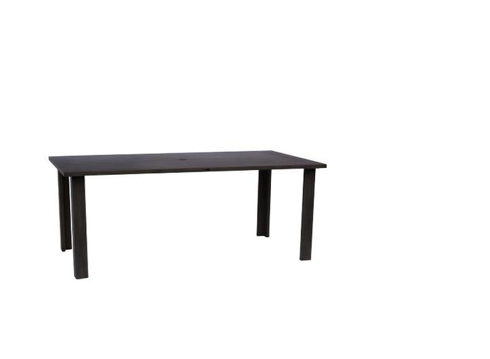 Limo 84" x 42" Rect. Dining Table w/Umbrella Hole (CRB)