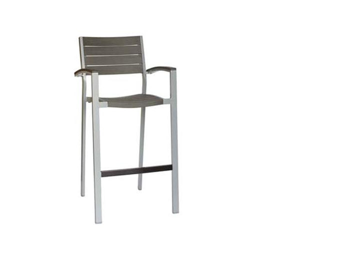 New Mirage Stacking Bar Chair w/Arm GRO