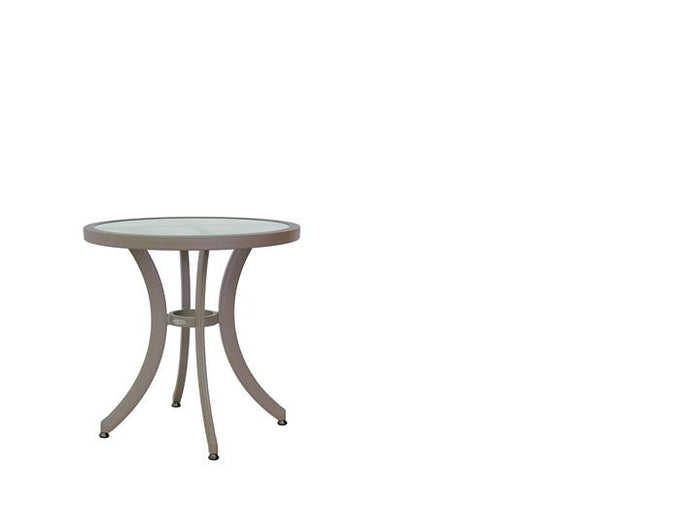 Pisa 23" Round Bistro Table w/Acrylic Top