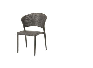 Weston Stacking Side Chair - Resin & Aluminum